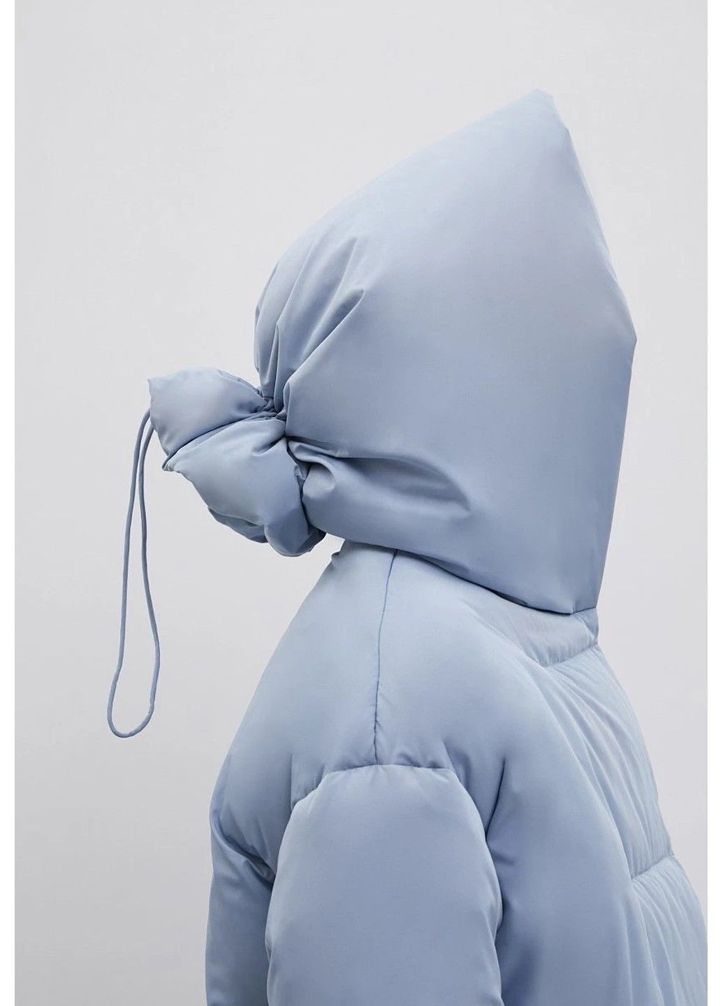 Голубой зимний Пуховик Finn Flare