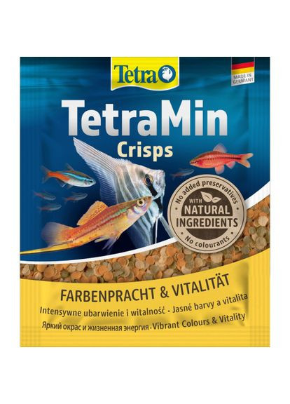Корм Min Crisps для аквариумных рыбок, 12 г (чипсы) Tetra (362701860)