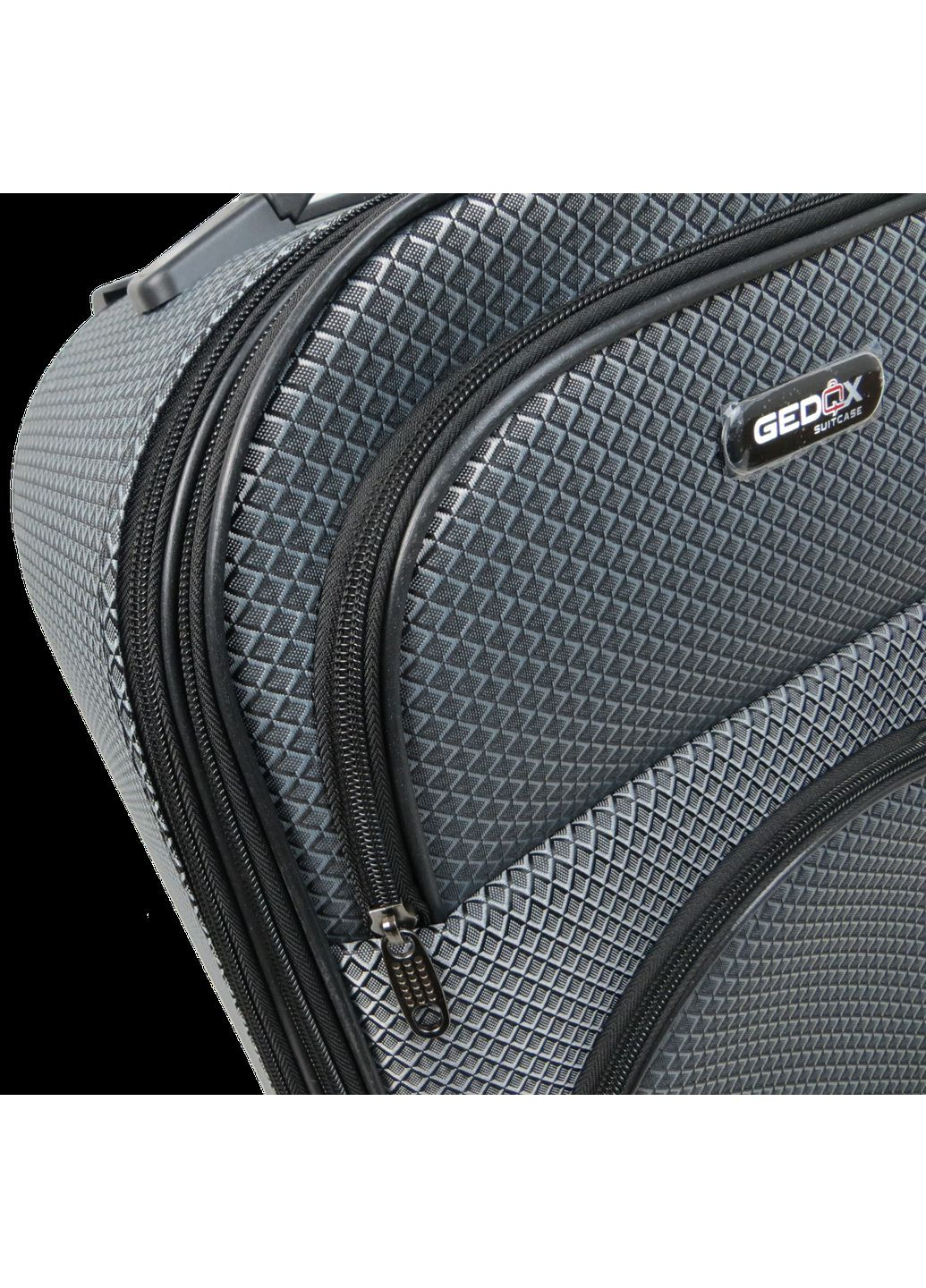 Маленький тканевый чемодан 42L Gedox GD Polo в клетку No Brand (361156599)