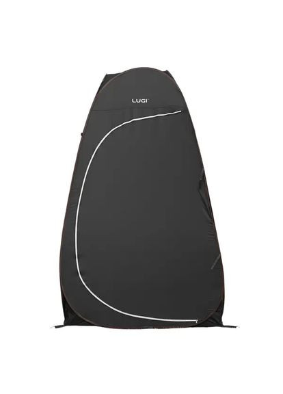 Намет душ-туалет для кемпінгу автомат 120×120×190 (см) тент для душу та туалету туристичний LU-015DB Чорний LUGI (370439175)