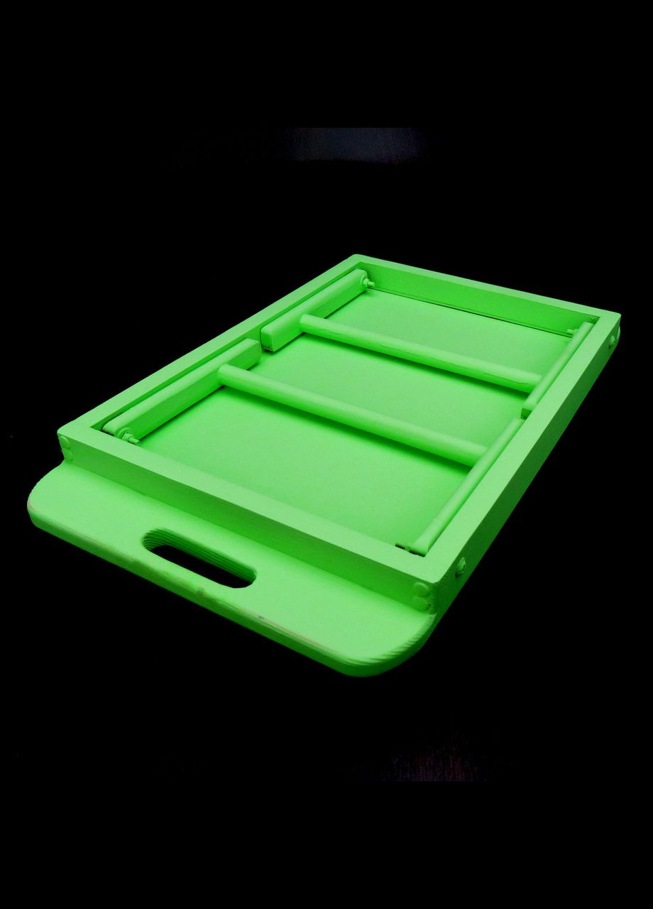 Столик-поднос для завтрака из дерева Пенсильвания мохито (СТП-003153) No Brand (327866861)