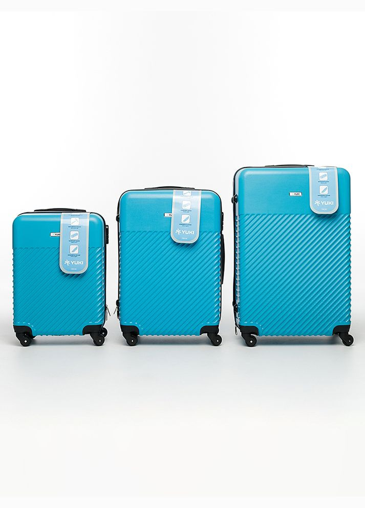 Чоловіча валіза колір блакитний CB-00230020 Yuki (315338665)