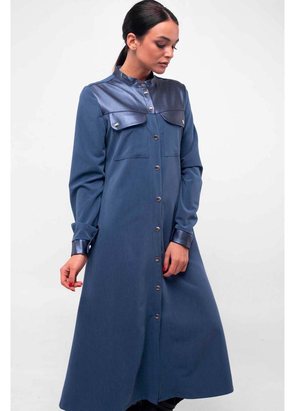 Темно-синее платье Ри Мари