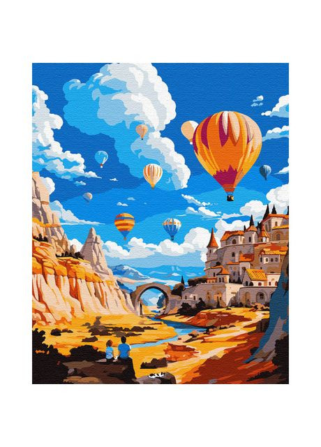 Картина по номерам Воздушные шары 40 х 50 см (954773) Santi (370257947)