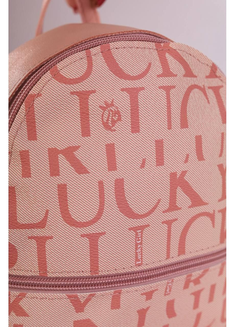 Міні-рюкзак жіночий рожевий з малюнком No Brand Рюкзак для міста (361784550)