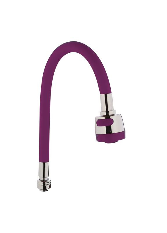 Излив силиконовый (фиолетовый) SPS01 (ZX2631) Zerix (315442018)