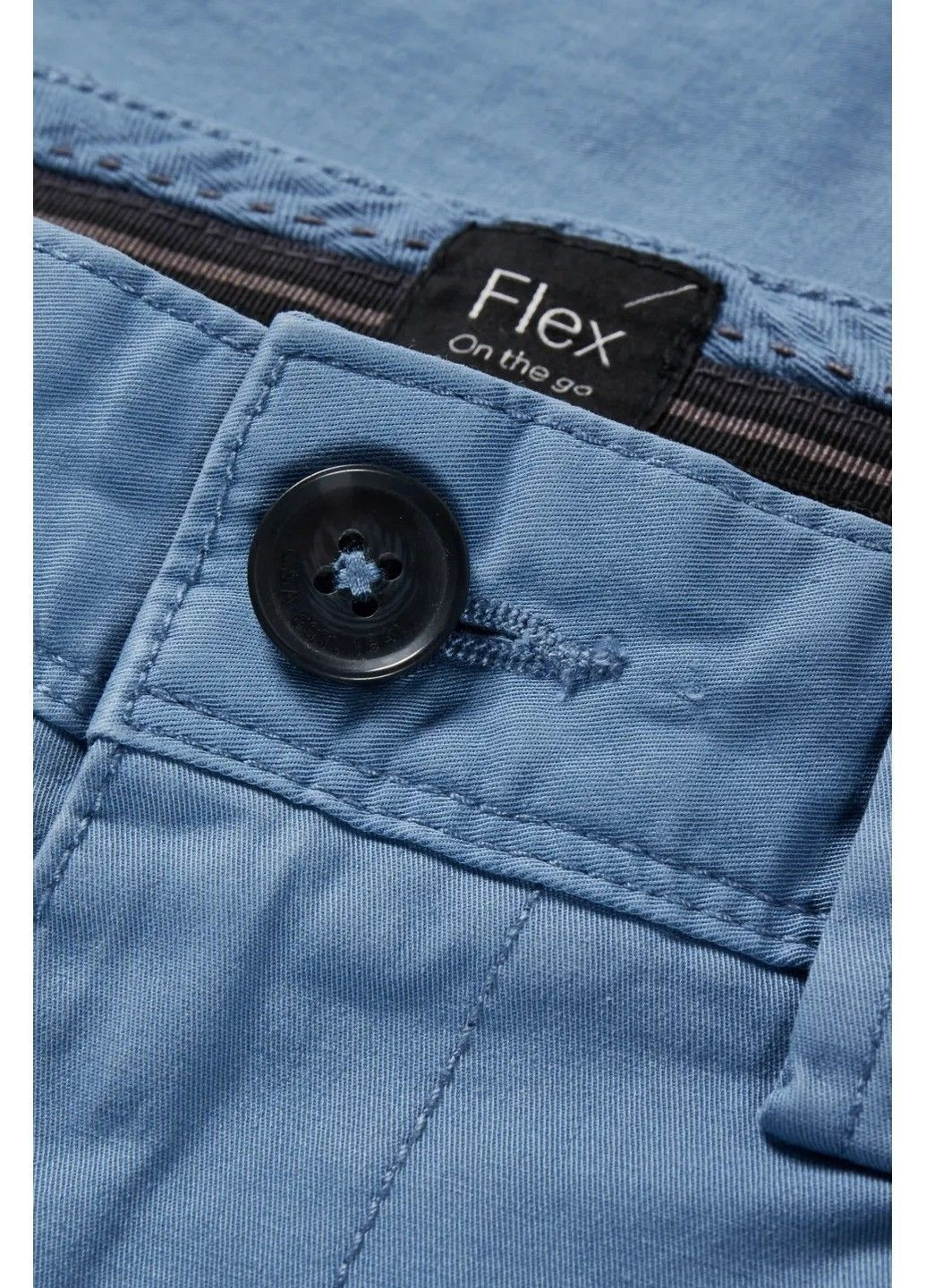 Голубые кэжуал летние брюки C&A