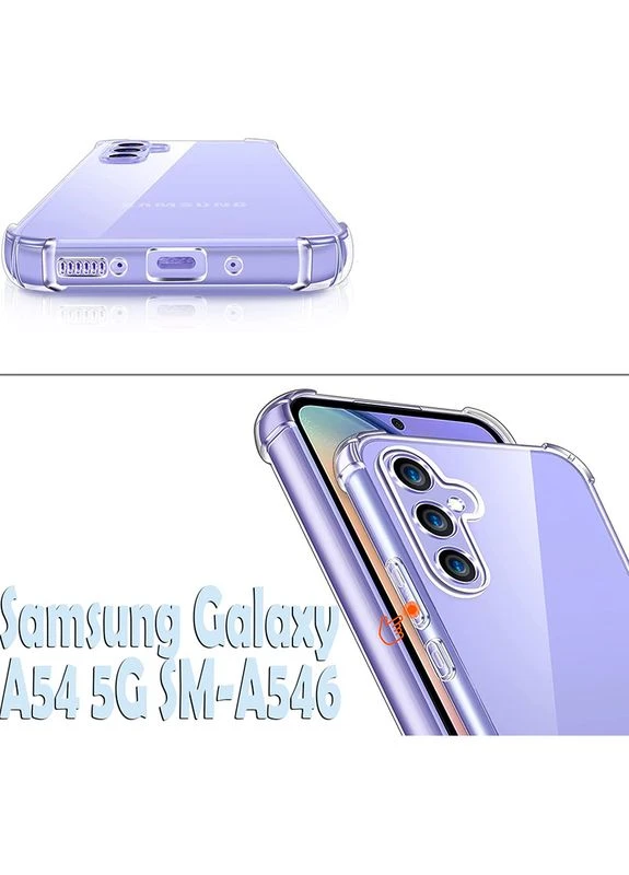 Чохол Anti-Shock для Samsung Galaxy A54 5G SM-A546 Clear (709085) BeCover (316536768)