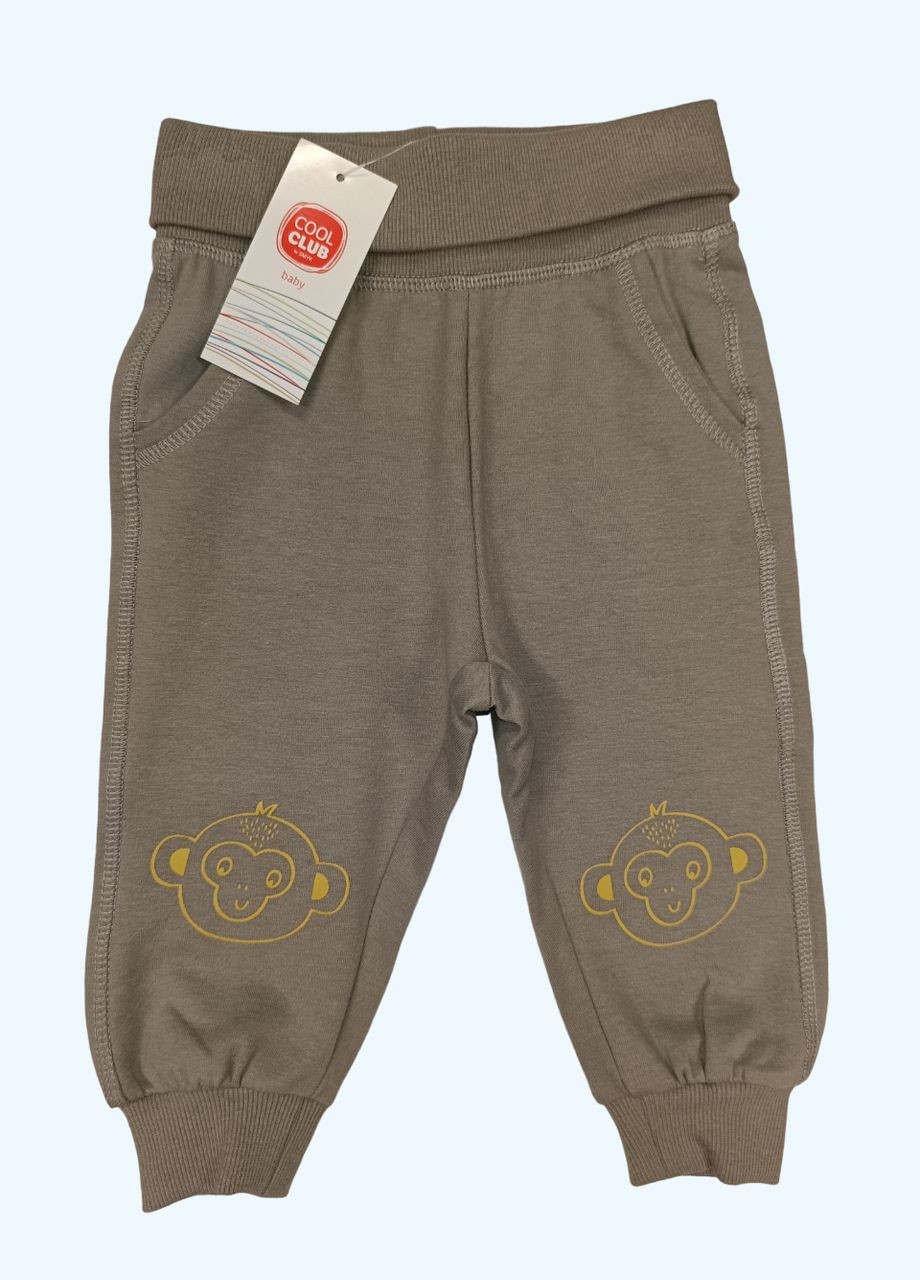 Серые повседневный демисезонные брюки Cool Club