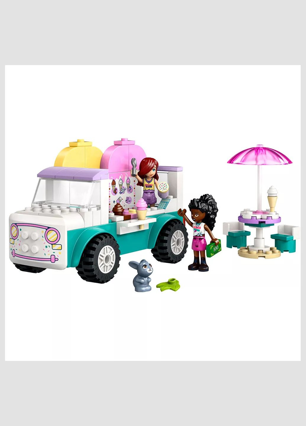 Конструктор Friends Хартлейк-Сіті Фургон із морозивом (42644) Lego (333253085)