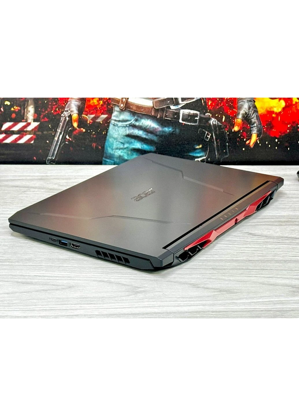 Игровой ноутбук Nitro 5 AN515-45 / 15.6" (2560x1440) IPS / AMD Ryzen 7 5800H (8 (16) ядер по 3.2 - 4.4 GHz) / 16 GB DDR4 / 1000 Acer (398138112)