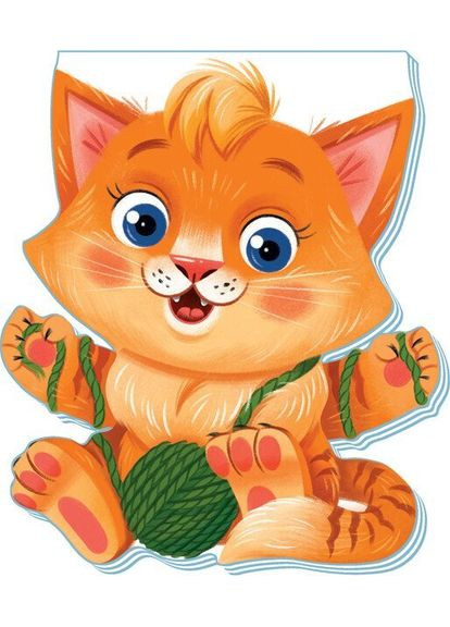 Дитяча книжка Кумедні лапки: Котик А340013У shop (9789667508043) РАНОК (365618680)