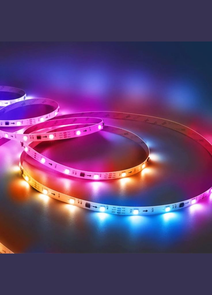 Світлодіодна стрічка RGBIC Basic Wi-Fi + Bluetooth LED Strip Light With Protective Coating 10м Білий (H619C3D1) Govee (316084571)