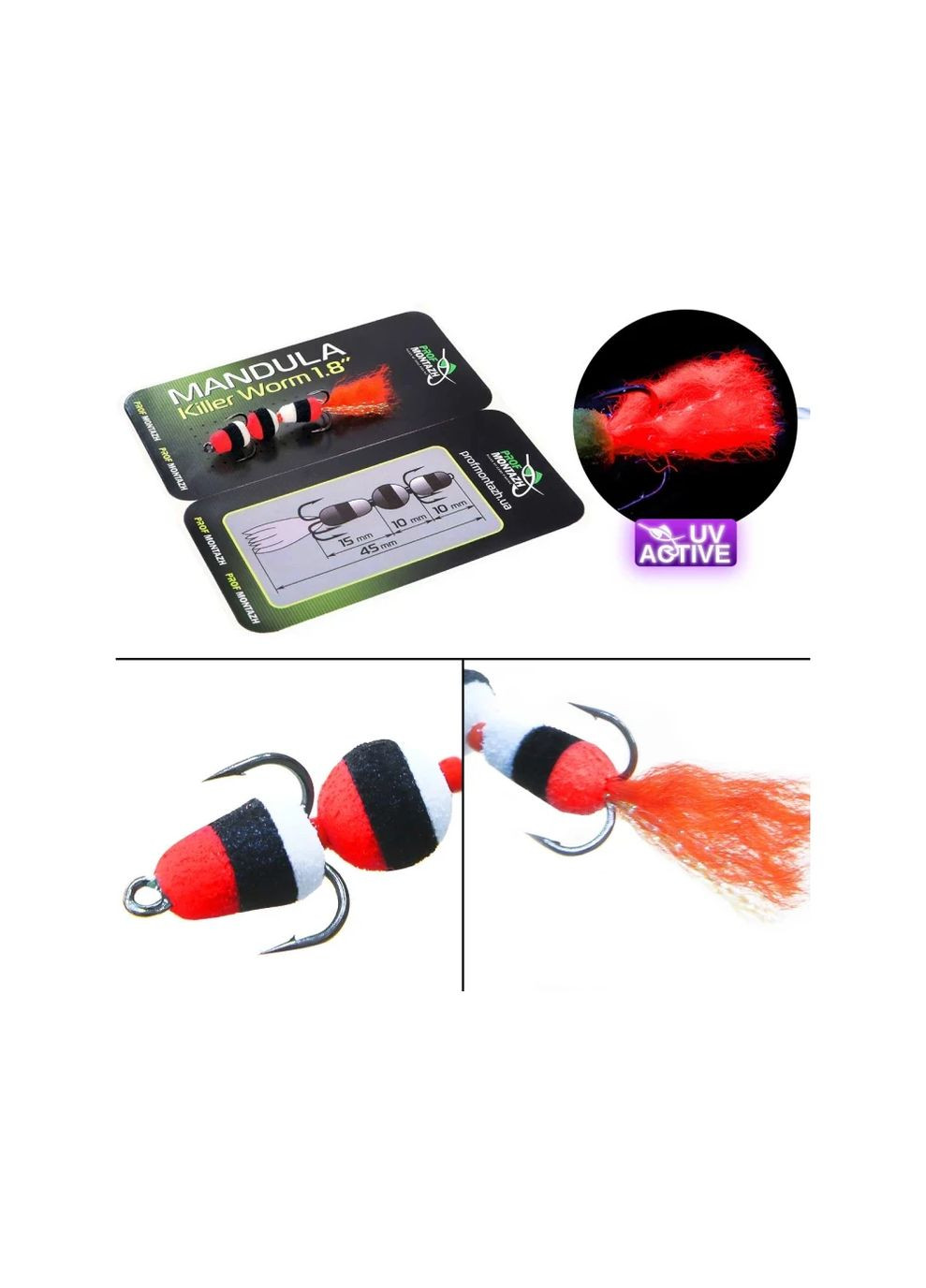 Мандула Проф Монтаж Micro (45мм) 1,8" (# ) No Brand (350625960)