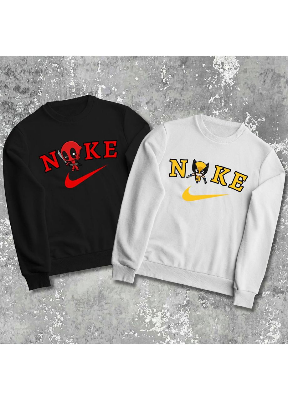 Парні світшоти з принтом - Дедпул і Росомаха! Hand Made (361266844)