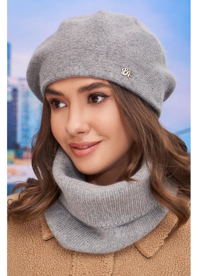 Женский комплект Эстель, берет та баф Braxton (360506481)