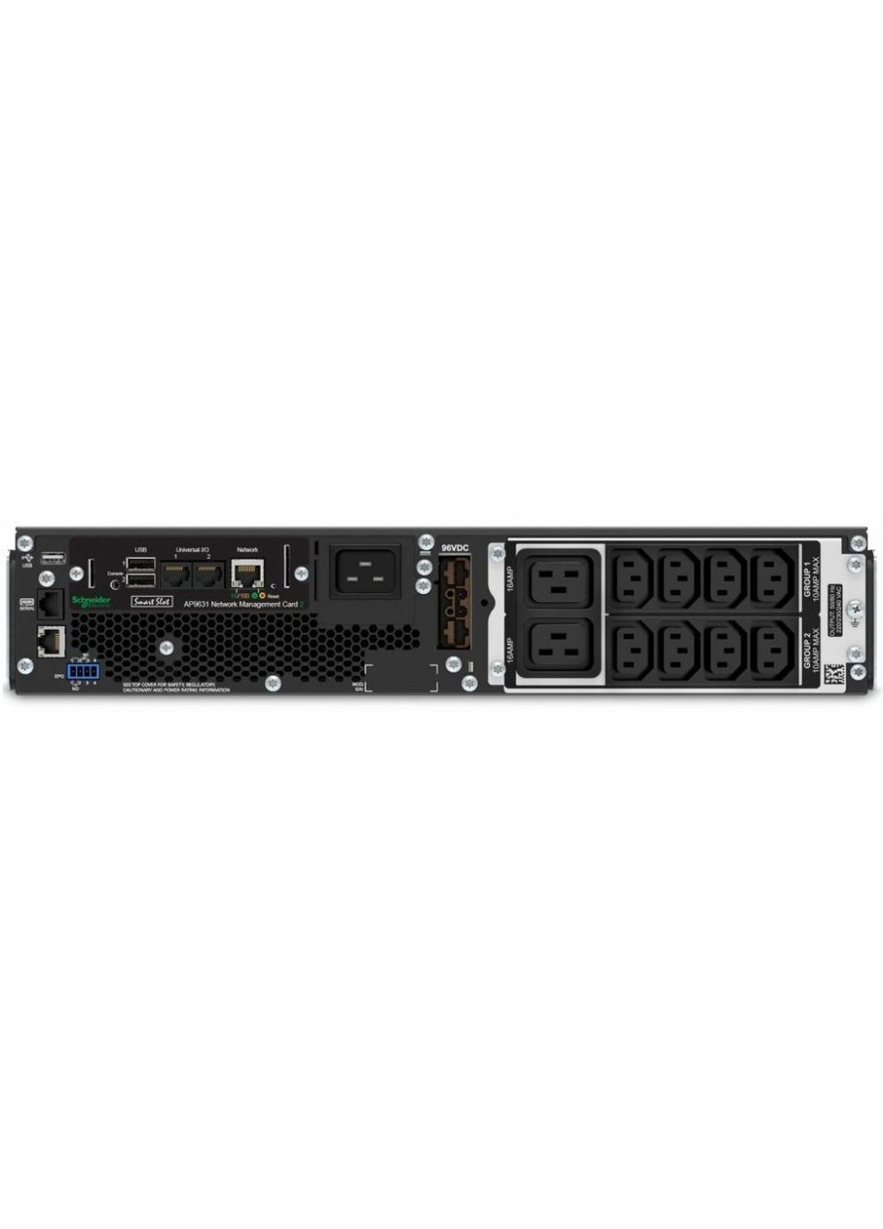 Джерело безперебійного живлення Smart-UPS SRT 3000VA RM with Network Card APC (314981507)