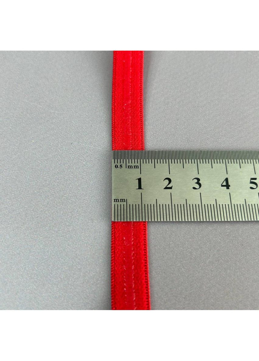 Резинка для бретель 1,2 см із силіконом - червоний Plus-plus (352747317)