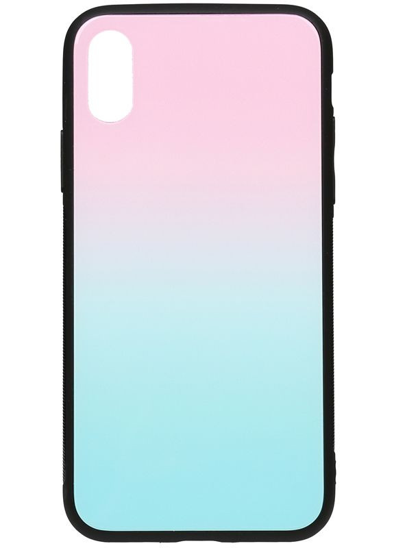 Чехолнакладка Gradient Glass Case Apple iPhone X/XS Purple Toto (301780310)