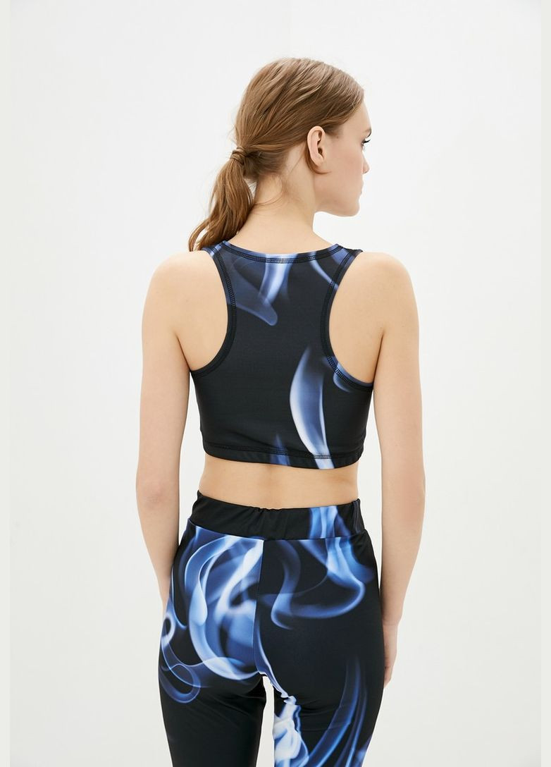 Спортивные шорты велосипедки с принтом "Дым" размер L дайвинг 4PROFI (304425821)