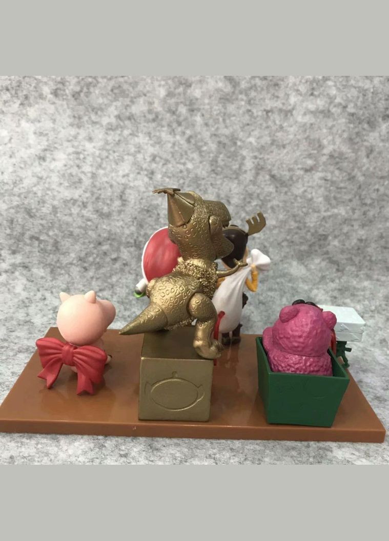 История игрушек фигурки игрушки toy story Рождественские фигурки фигурки героев Вуди Базз Лайтер Хэмм Лотсо Рекс 6штук Shantou (296627741)