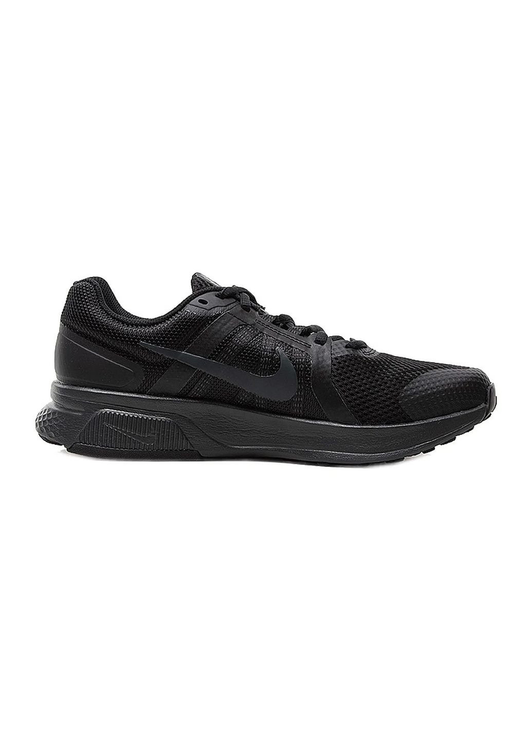 Черные кроссовки мужские run swift 2 black Nike