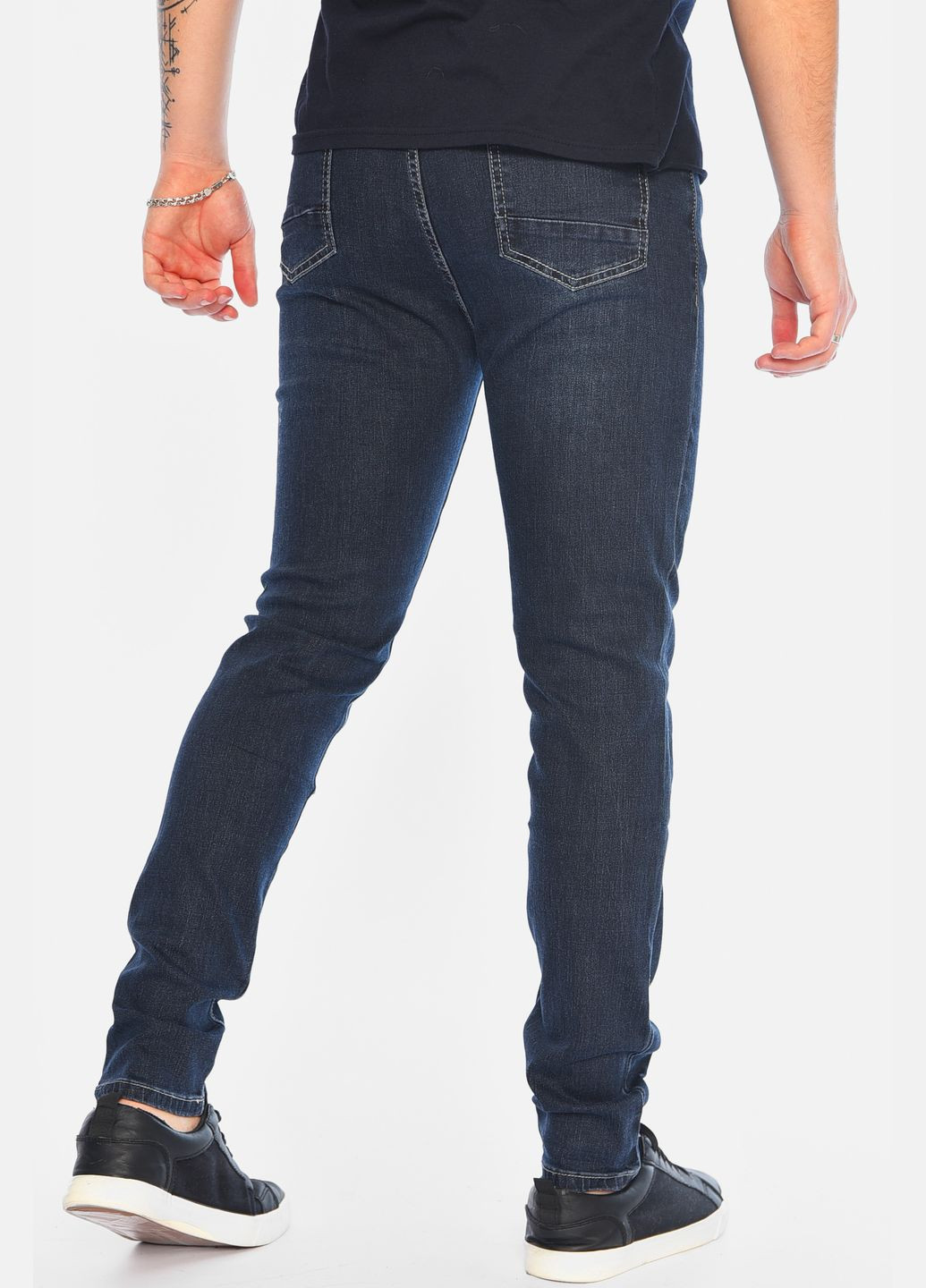 Джинси чоловічі темно-синього кольору Let's Shop (315444048)