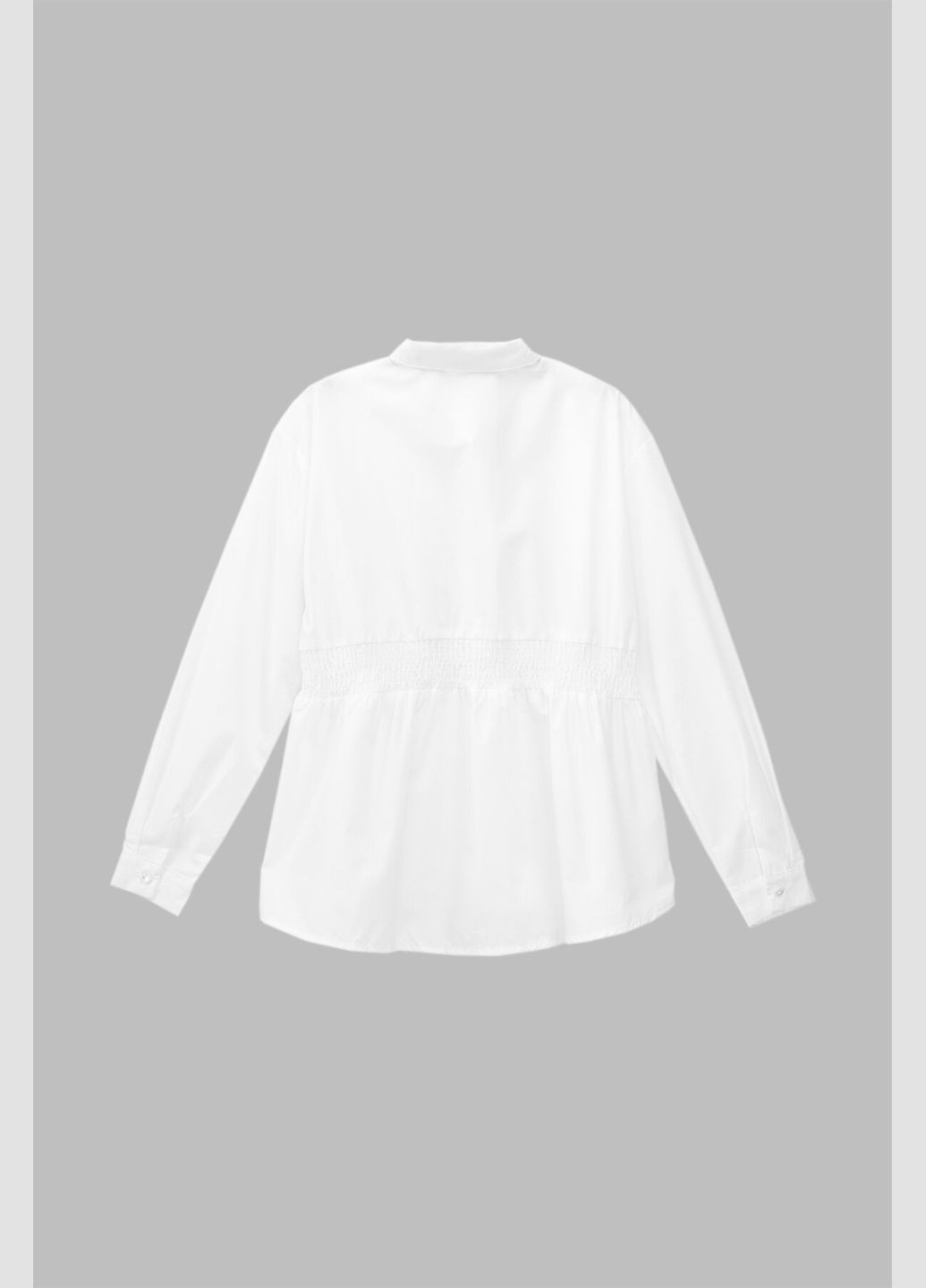 Белая повседневный рубашка Vio Faloni