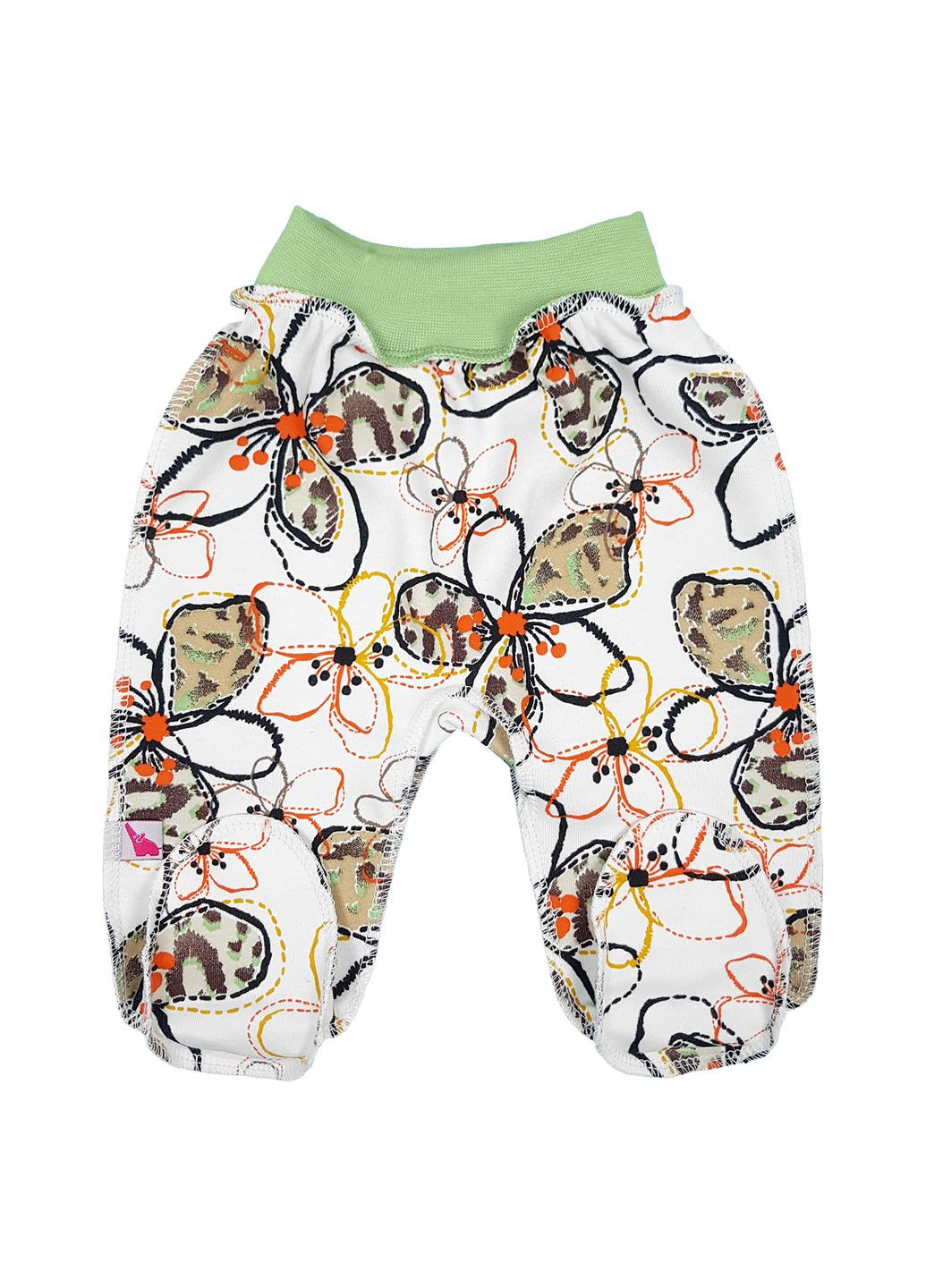 Tunes ползунки с цветочным принтом flower комбинированный производство -