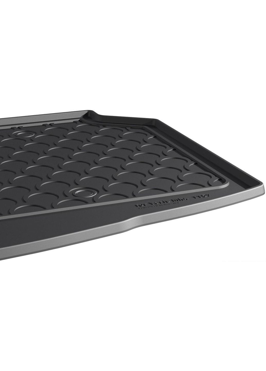 Резиновый коврик в багажник для Toyota Yaris (mkIV) 2020→ (без двухуровневого пола) (нижний) Gledring (361231629)