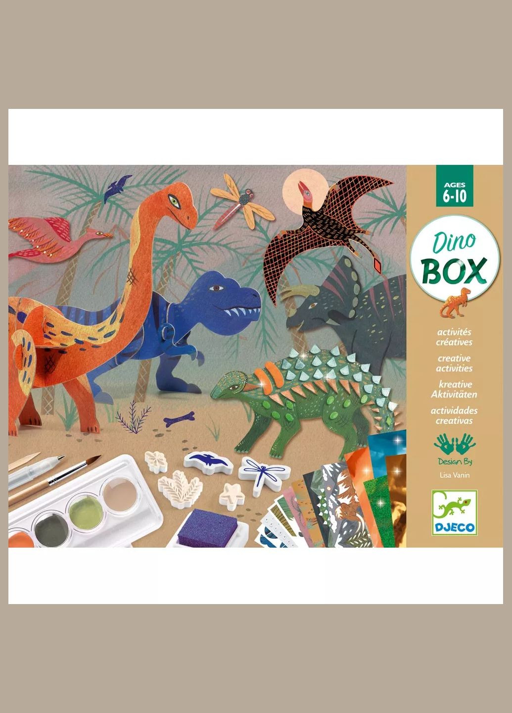 Набор для творчества "Мир динозавров" Djeco (333252433)