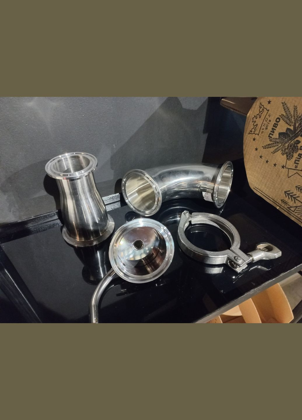 Хомут DN 1.5" під клам зажимний No Brand (299898640)