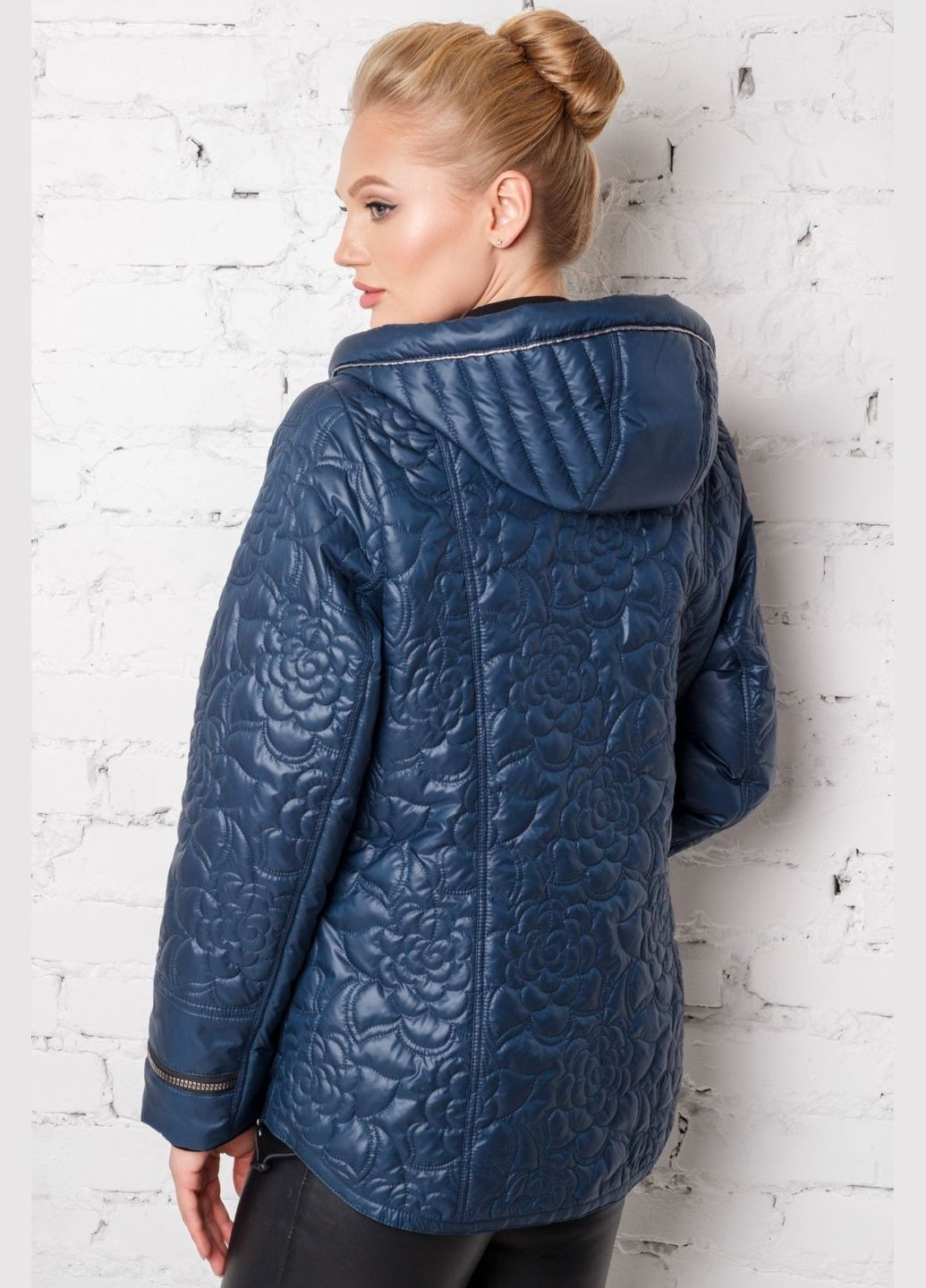 Синя демісезонна куртка жіноча "мішель" MioRichi