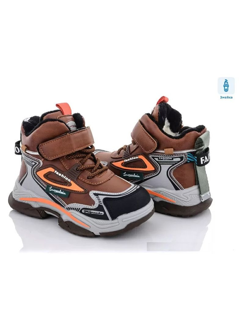Теплі зимові кросівки (черевики) для хлопчика Alemy Kids (308210826)