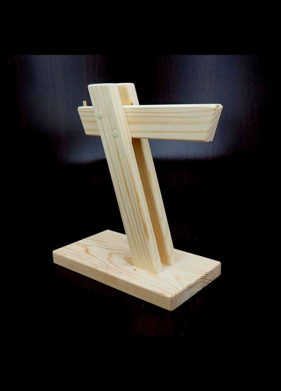 Стійка для навушників з дерева Кролл бланже (НУП-000901) No Brand (328414274)