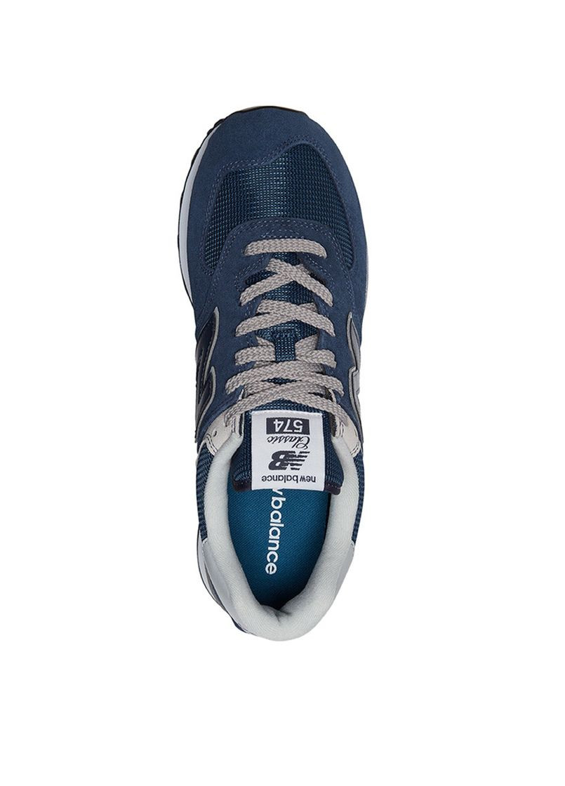 Синие всесезонные мужские кроссовки ml574evn синий замша New Balance