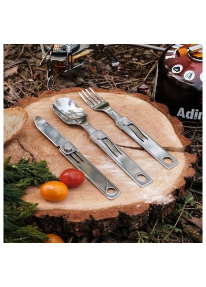 Ложка-вилка туристическая (C1S) Roxon C1S 3 in1 (370017472)