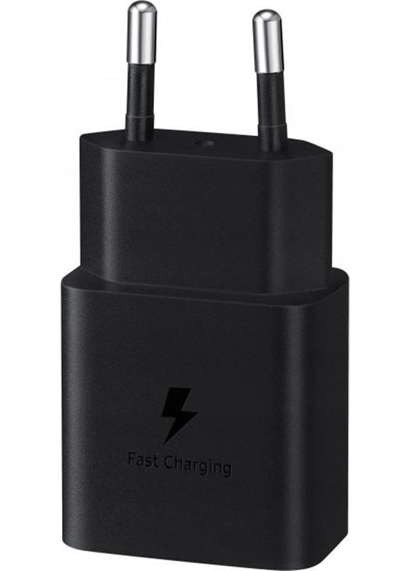 Сетевое зарядное устройство EP-T1510X Black, 1хUSB Type-C, 15W (EP-T1510NBEGEU) Samsung (356728393)