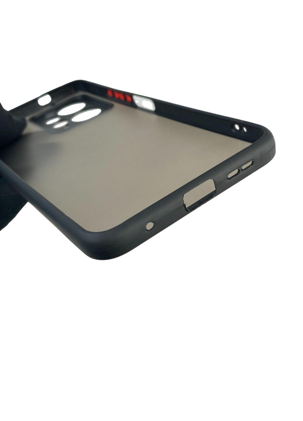 Чохол для телефона Redmi Note 12 4G с 3D принтом бантиків із захистом камери на сяомі редмі нот 12 4г чорний Xiaomi (366390481)