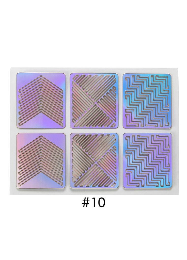 Трафарет для дизайна ногтей. No Brand (296665409)