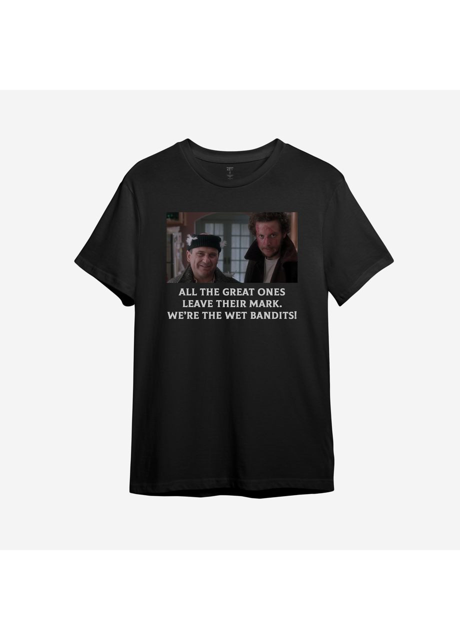 Футболка з принтом "All the great ones leave their mark. We’re the wet bandits". Один вдома (1053263728-1) ТiШОТКА (363968004)