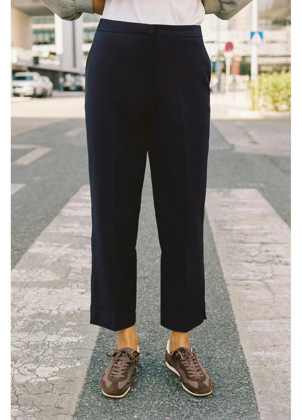Брюки с разрезами снизу Zara (376733531)