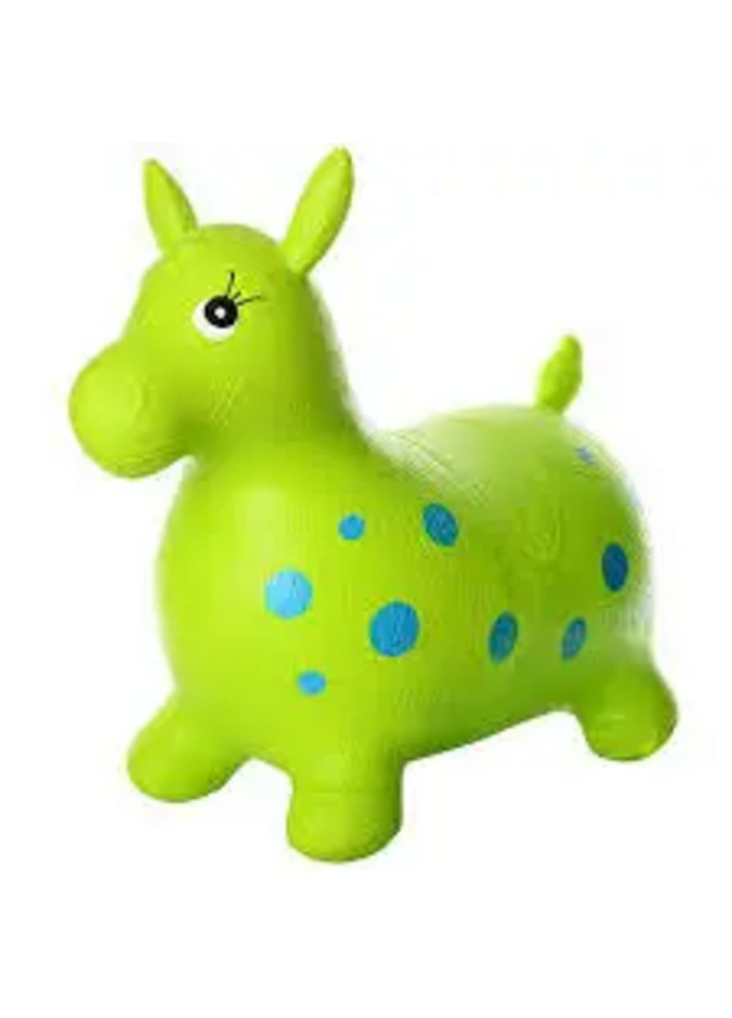 Детский резиновый Ослик прыгунок MS 0372 Зеленый Bambi (322421741)