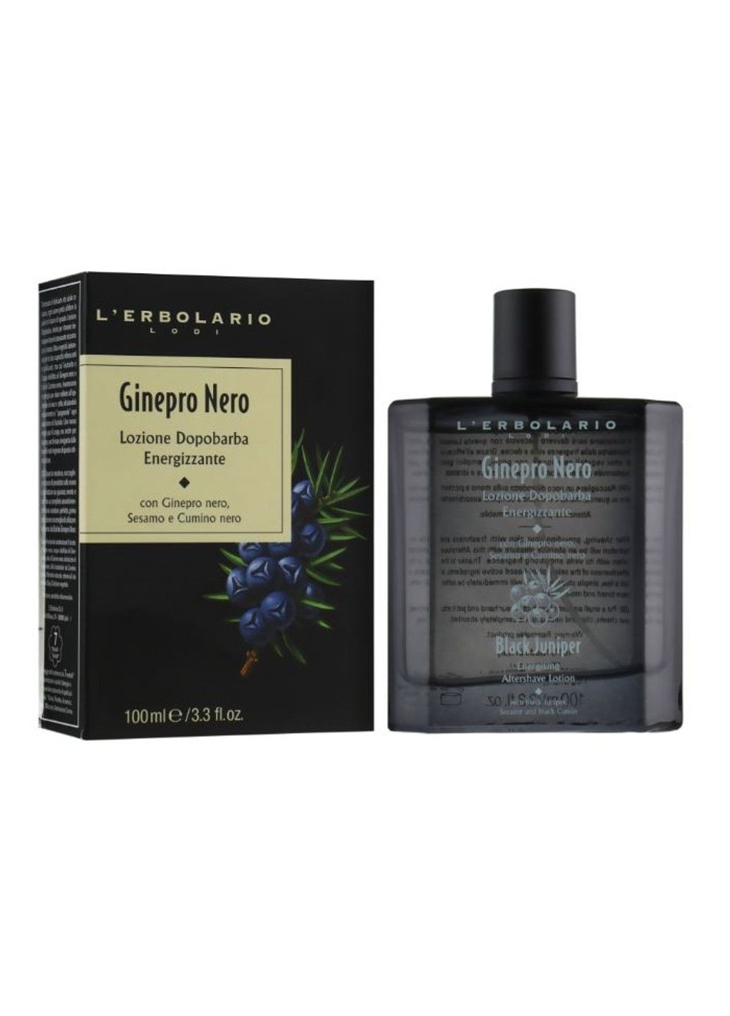 Лосьйон після гоління Чорний Ялівець 100 мл L'erbolario (298056052)