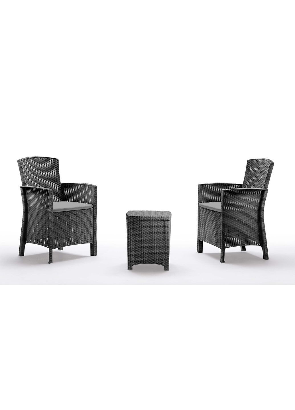 Набір садових меблів Lido terrace, графіт Bica (329407797)