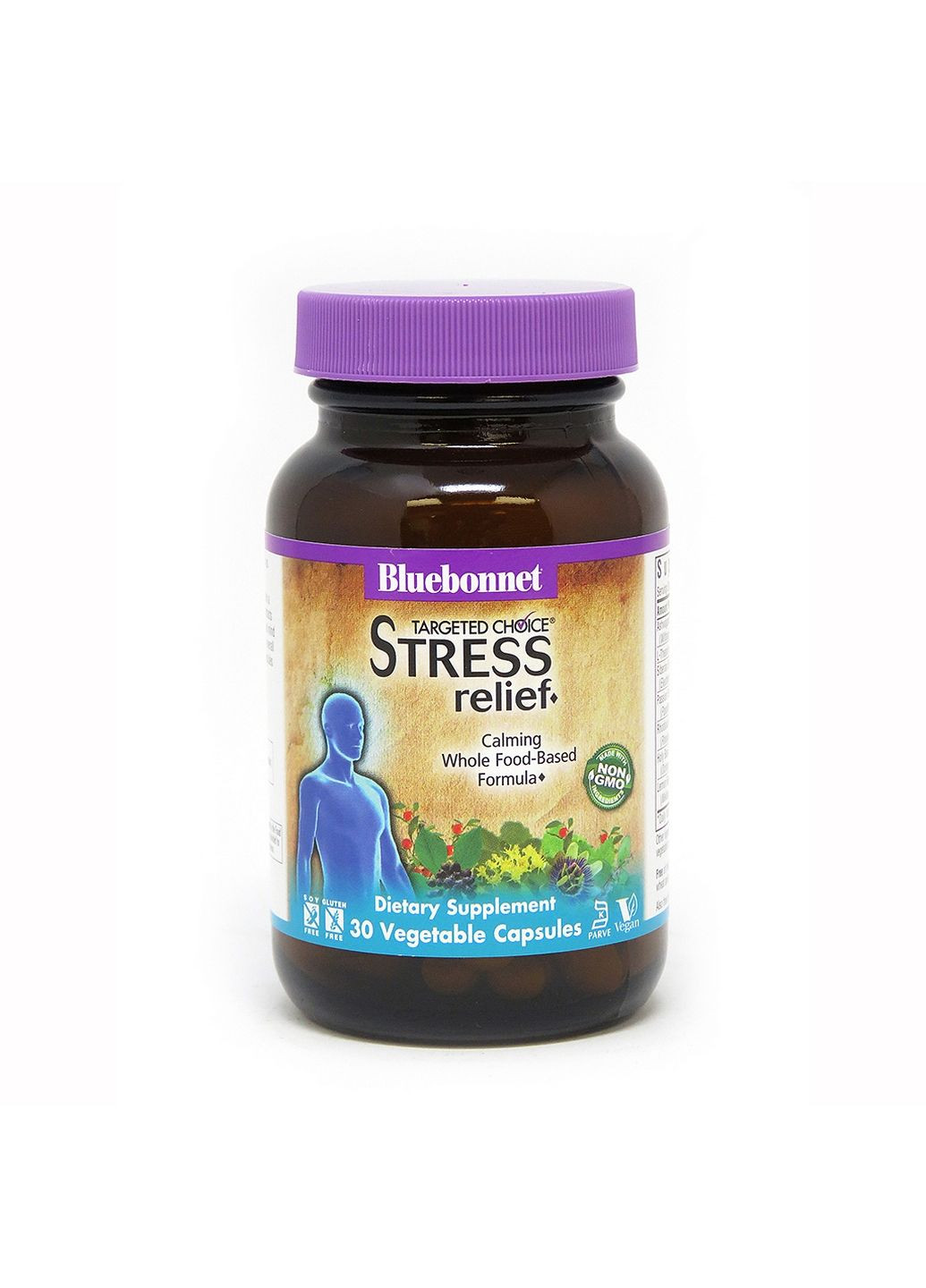 Натуральна добавка Targeted Choice Stress Relief, 30 вегакапсул Bluebonnet Nutrition (293337988)