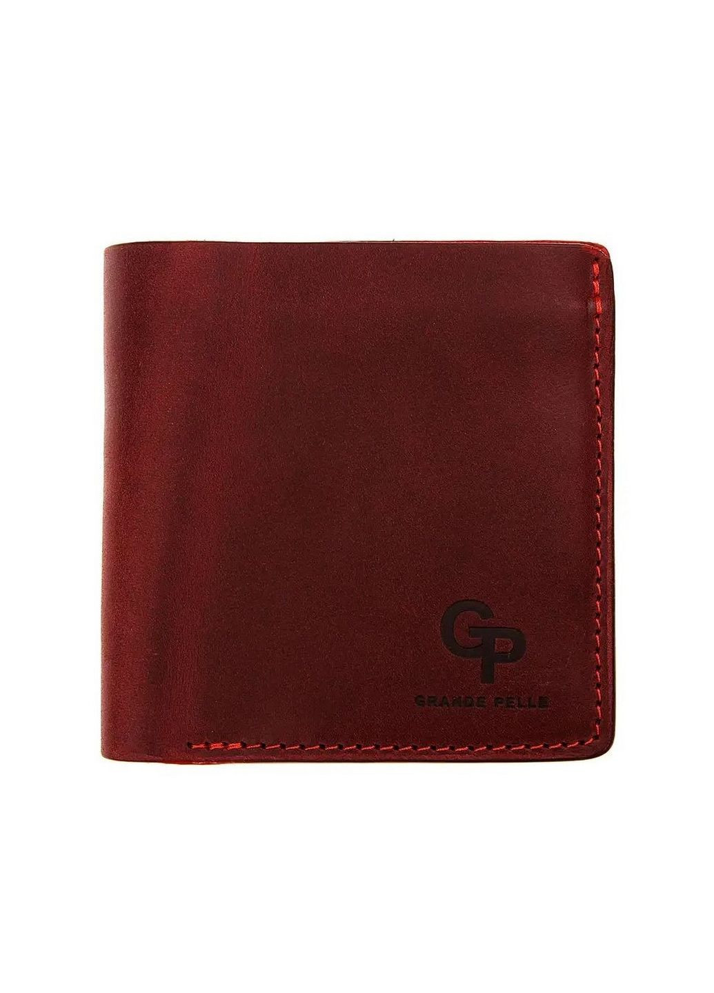 Чоловічий шкіряний гаманець 10х10х2,5 см Grande Pelle (315871547)
