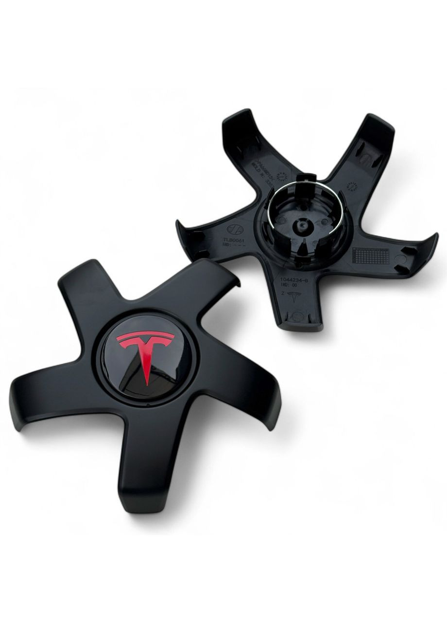 Колпачки на диски Тесла модел 3, заглушки звезды пауки крабы на Model 3, 1044234-B, 1044234B 4 штуки No Brand (364958895)