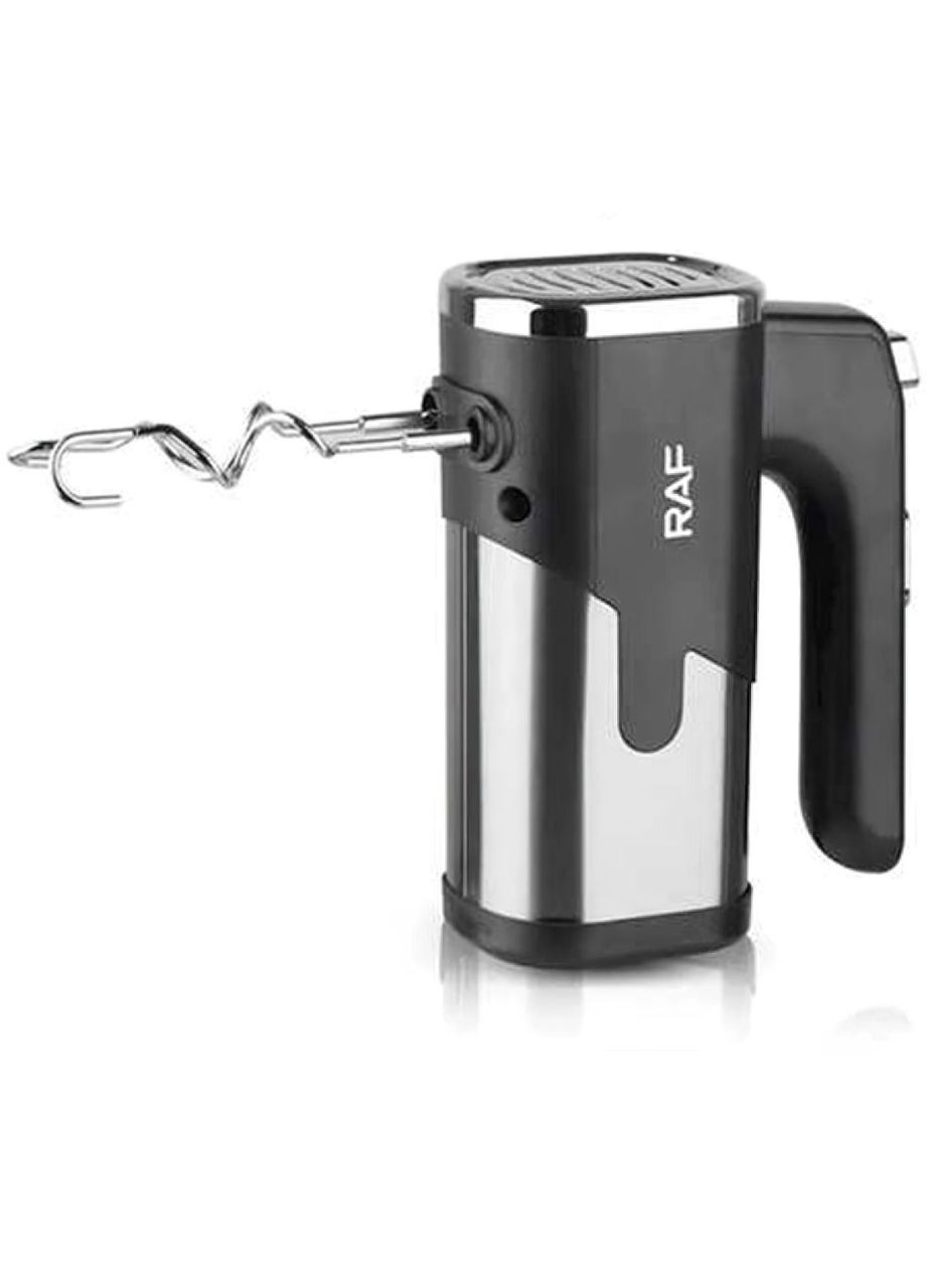 Міксер ручний електричний кухонний стаціонарний з 4 насадками 5 швидкостей 300 Вт (G730) RAF (361029063)