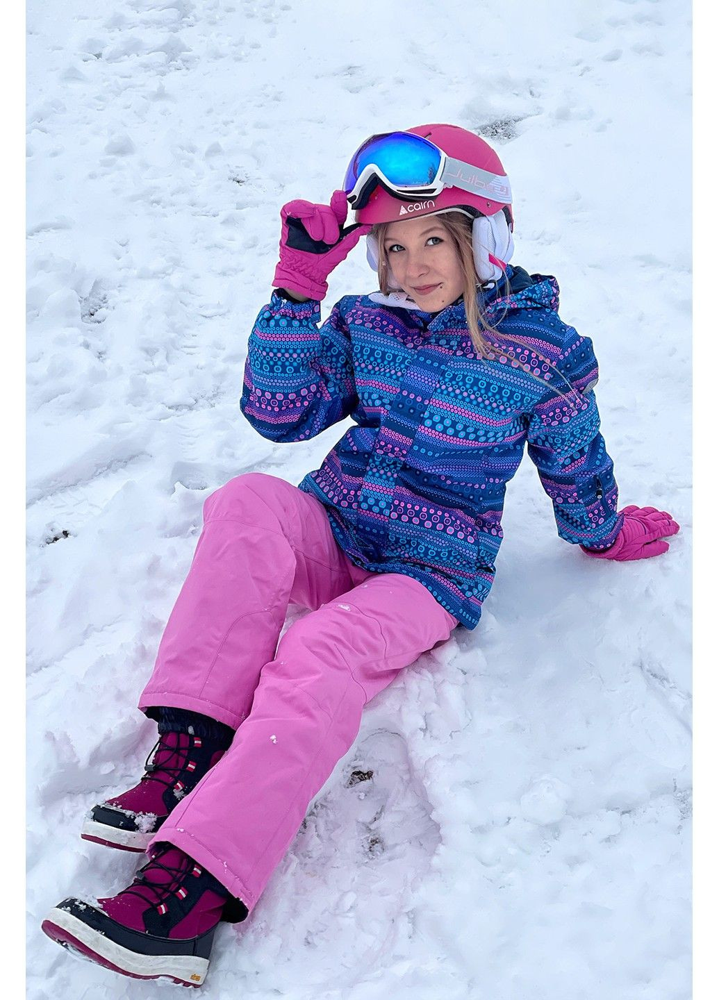 Куртка гірськолижна дитяча galaxy blue - 740034-7056 Color Kids (358497891)